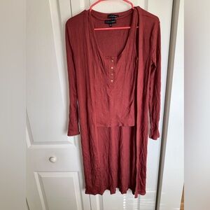 Jlux Label Tank and Cardigan Set